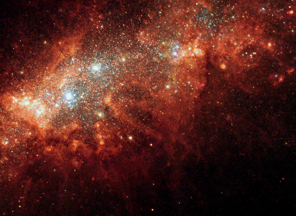 依巴谷衛星繪製的我們星系數百萬星星的圖片，但宇宙中還有多少顆星星呢？