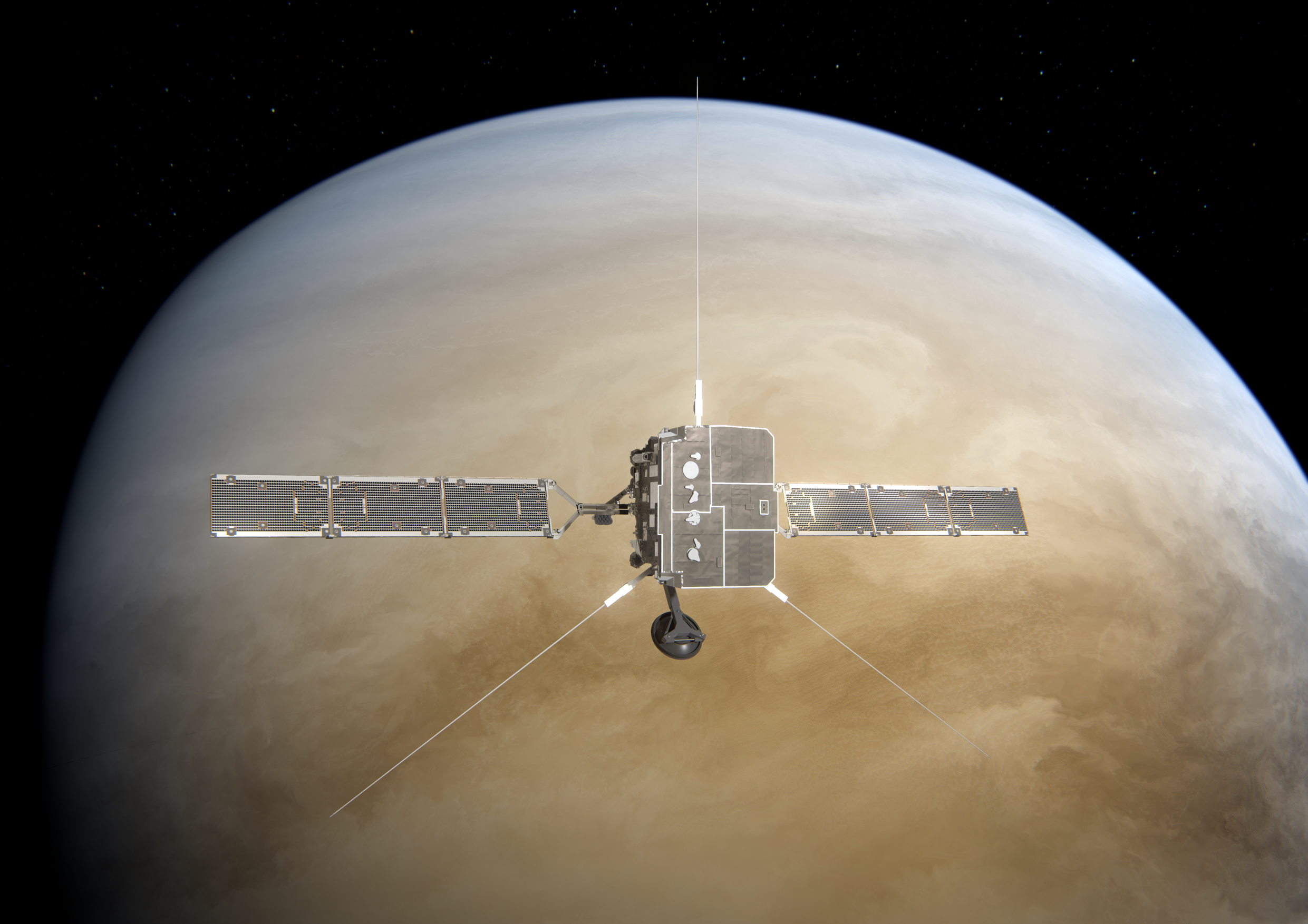 太陽軌道載具定期飛躍金星,並測量磁場