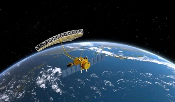 環境減災二號05號衛星三維模擬圖 圖片來源：中國航太科技集團