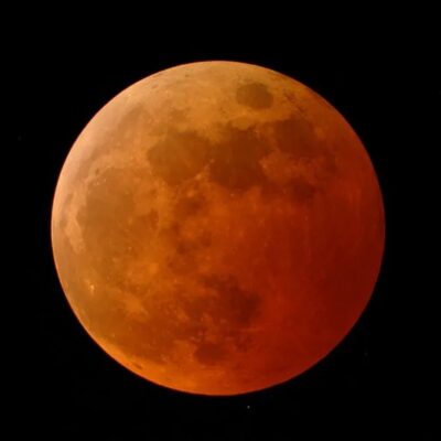 血月 (圖源: NASA )